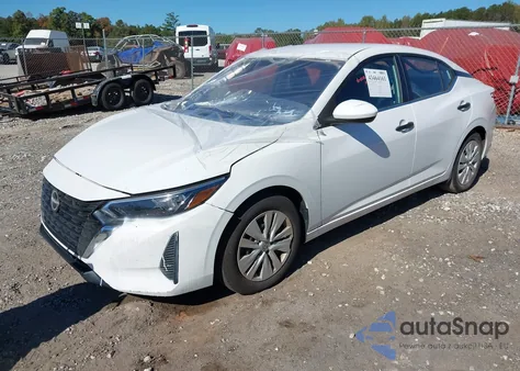 2024 Nissan Sentra S Xtronic Cvt из США, поврежденный, VIN 3N1AB8BV8RY307024